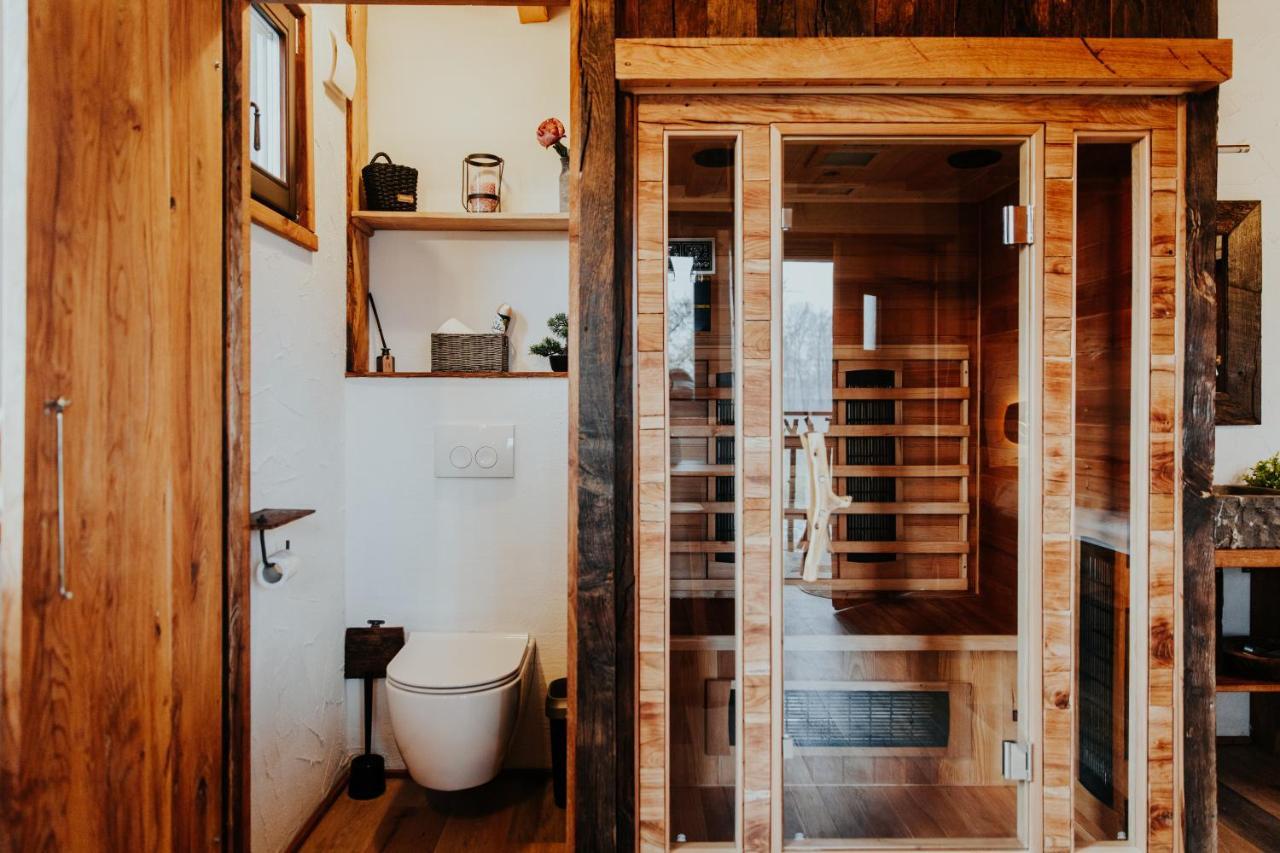Treehouse Drevesna Hiska Strkovo Gnezdo Ranc Jures Hotel Лютомер Екстериор снимка